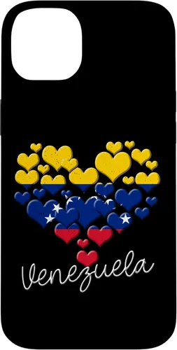 Miniatura 15 de Funda para iPhone 17 con diseño de corazón hispano con bandera venezolana con orgullo de Venezuela