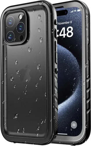 Miniatura 43 de SPORTLINK Funda para iPhone 15 Pro Max, IP68 resistente al agua, protección militar, cuerpo completo, resistente, a prueba de golpes, sellado 360, a