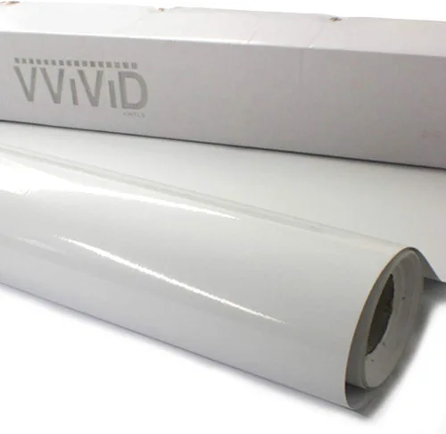 VViViD Rollo de vinilo de laminación transparente para troqueladora y trazador de vinilo (acabado brillante, paquete de 2 rollos de 12 x 54 pulgadas)