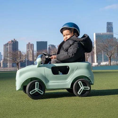 Miniatura 8 de Jetson Mako Niños Coche Eléctrico con Asistencia de Motor por Empuje, 3 Modos: Empuje, Conducción o Control Remoto, Velocidad Máxima de 3 mph