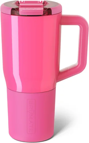 Miniatura 24 de BrüMate Müv – Taza de café térmica de 25 onzas, 100% a prueba de fugas, con asa y tapa, taza de café de acero inoxidable para viaje, taza de café