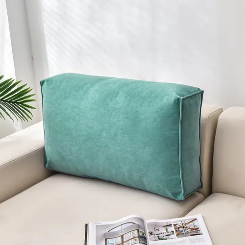 Miniatura 9 de Almohadas de cabecero, almohada de lectura gris, almohada para cabecero, respaldo de cama, cojín de espalda, cojín de posicionamiento de cintura