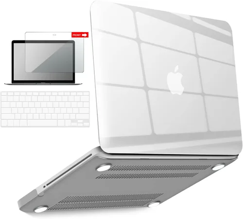 Miniatura 9 de IBENZER Compatible con MacBook Pro de 13 pulgadas A1278 Release 2012-2008, carcasa rígida de plástico con teclado y cubierta de pantalla para Apple