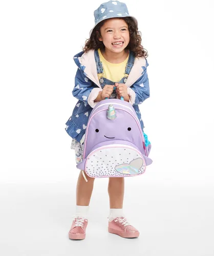 Miniatura 124 de Skip Hop - Mochila para preescolar, colección Zoo, para niños pequeños de 3 a 4 años, diseño de llama