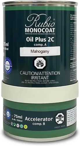 Miniatura 159 de Rubio Monocoat Tinte y acabado para madera de 650 pies cuadrados - Niebla Oil Plus 2C Aceite de linaza de secado rápido, ecológico