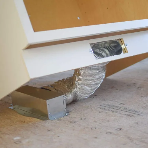 Miniatura 4 de Kit de conductos premontados para debajo del gabinete - Kit de ventilación de piso