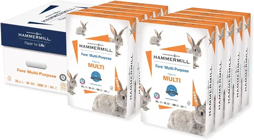 Miniatura 31 de Hammermill Fore Papel para impresora, papel para copias multiusos de 20 lb, 8.5 x 14 - 1 resma (500 hojas) - blancura 96, fabricado en Estados