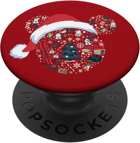Disney Mickey Mouse Icon Winter Lodge PopSockets intercambiables PopGrip