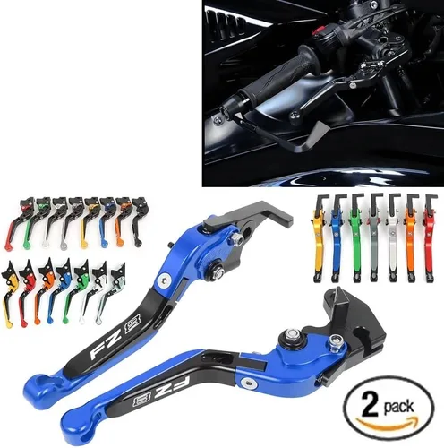Miniatura 2 de Folding Clutch Lever for FZ8 FZ-8 2011 2012 2013 2014 2015 2016-2020 Motorcycle Adjustable Folding Extendable Brake Clutch Levers Handle