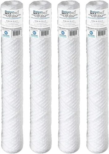 Miniatura 11 de Baleen Filters - Paquete de 2 cartuchos de filtro de sedimentos para heridas de cuerda de 20 x 2.5 pulgadas de 20 micrones para HDX SWC-25-2020