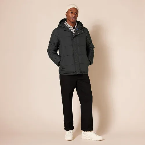 Miniatura 5 de Tienda Essentials Men's Heavyweight Hooded Puffer Coat