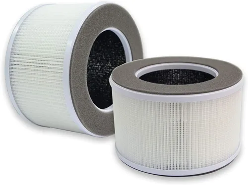 PUREBURG Filtro de repuesto compatible con purificadores de aire Greenote AP10 AP10-F3, H13 True HEPA y filtración multicapa de carbón activado,