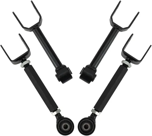 Miniatura 100 de TRQ Juego de brazos de control trasero compatible con Dodge Ram 1500 2009-2010 2011-2012 Ram 1500