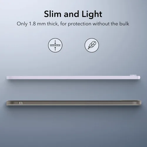 Miniatura 3 de ESR Funda para iPad Air de 11 pulgadas M3/M2 (2025/2024), iPad Air 5ª/4ª generación (2022/2020), delgada y ligera, resistente al amarilleo, cubierta