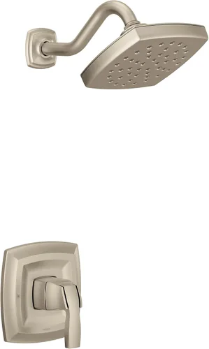 Miniatura 10 de Moen UT3692EPBG Voss M-CORE 3-Series - Kit de molduras de ducha de rendimiento ecológico con 1 mango, requiere válvula, oro cepillado