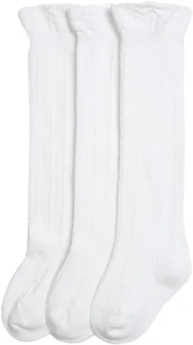 Miniatura 69 de EPEIUS Calcetines altos hasta la rodilla para bebés y niños pequeños (paquete de 3/5)