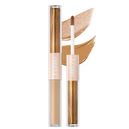 Miniatura 23 de Sombra de ojos líquida con efecto brillante de larga duración, sombra de ojos con pigmento brillante, maquillaje con brillo y purpurina