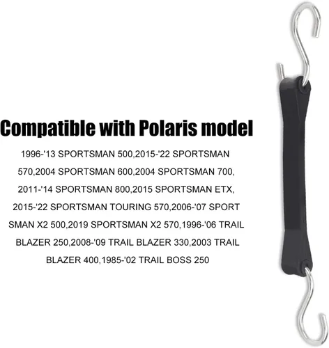 Miniatura 7 de Ohoho - Paquete de 3 correas de sujeción de batería con gancho 5412499 - Compatible con Polaris Sportsman 1989-2022 5410424 - Compatible con ATV 400