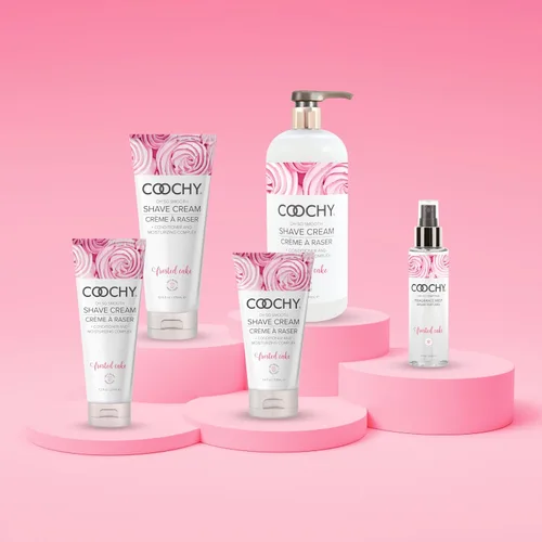 Miniatura 7 de Coochy Crema de afeitado - Loción hidratante para afeitar, crema de afeitar íntima suave, para área del bikini, axilas, piernas y más, fórmula