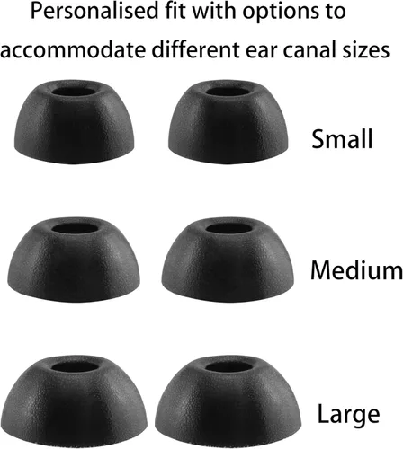 Miniatura 6 de Puntas de repuesto de espuma viscoelástica para auriculares AirPods Pro 3, comodidad definitiva, compatibles con AirPods Pro de 3ª generación 2025