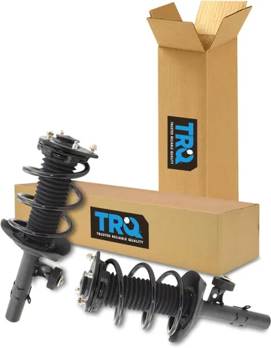 Miniatura 202 de TRQ Conjunto de Amortiguador y Resorte Delantero Cargado con Resorte Helicoidal Pre-ensamblado Compatible con Jeep Cherokee Limited AWD 14-22 Sin
