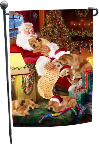 Miniatura 35 de Doggie of the Day Chow Chow Dogs Garden Flags - 4th of July Independence Day - Double Sided- Yard Porch Lawn Spring Decorative Gift - Home Decor 12