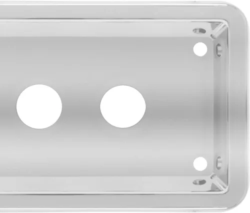 Miniatura 3 de GG Grand General 68389 Base de luz de puerta de cortesía de plástico cromado solo para Kenworth
