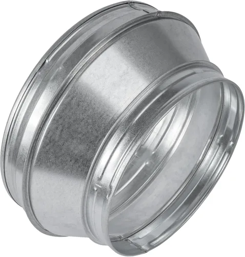 Miniatura 11 de Reductor de conducto redondo de 6 a 4 pulgadas - Aumentador de tubería de acero galvanizado de ajuste macho - Acoplamiento para sistemas