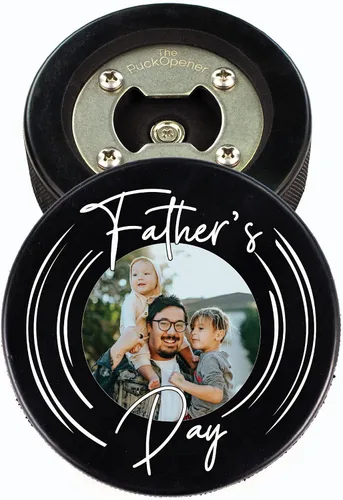Miniatura 19 de Abridor de botellas de hockey para el Día del Padre, regalo personalizado impreso para el mejor papá, tamaño oficial, diseño personalizado de Thanks