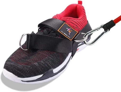 Miniatura 4 de Paquete de 2 correas de pie para máquina de cable, accesorios de fitness, correas de tobillo, glúteos, retroceso, ejercicio de pierna para máquinas