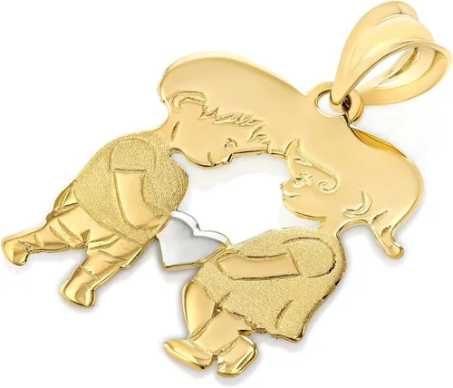 Miniatura 3 de Ioka Colgante de oro amarillo de 14 quilates para collar o cadena