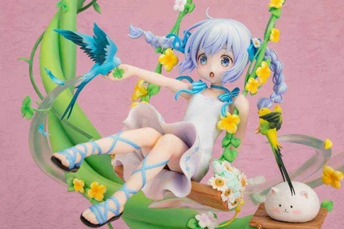 Miniatura 5 de F:Nex AUG188789 is The Order a Rabbit?: Chino Flower Swing 1: Figura de PVC a escala 7, multicolor