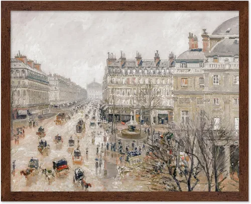 Miniatura 48 de Poster Master Póster vintage The Beginning Of Spring – Impresión retro de invierno – Arte de nieve – Arte de paisaje – Regalo para hombres y mujeres