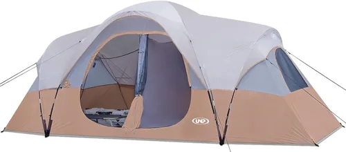 UNP Tienda de campaña para 10 personas, tiendas familiares, fiestas, tienda de campaña para festivales de música, grande, fácil de instalar, 5