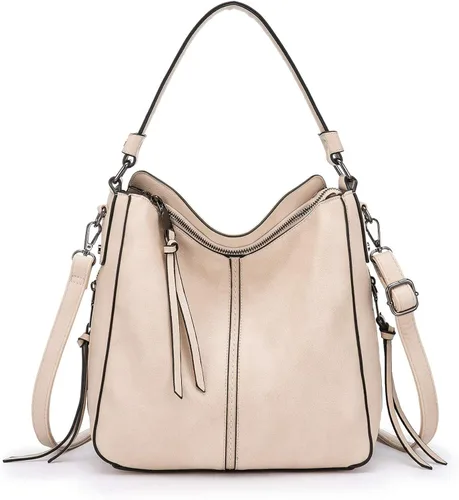 Hobo Purses Handbags for Woman Crossbody Large Bag for Ladies Shoulder Vegan Fashion Leather Tote