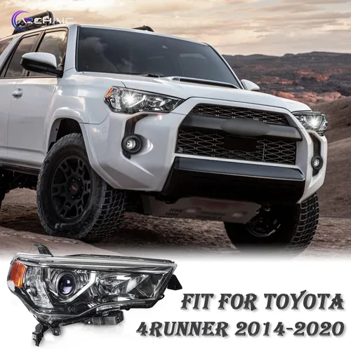 Miniatura 7 de Archaic - Para ensamble de faros para Toyota 4Runner 2014-2020, estilo de fábrica original, lado del conductor, TO2518150 8117035570, 8117035571
