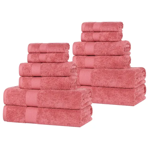 Miniatura 46 de SUPERIOR Kendell - Juego de 4 toallas de baño de algodón egipcio, absorbentes, para la ducha, artículos esenciales para el spa, toallas grandes