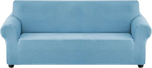 Miniatura 23 de CONRUSER Funda elástica para sofá, impermeable, funda de sofá suave, protector de muebles con parte inferior elástica para niños, mascotas