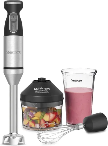 Miniatura 2 de Cuisinart CSB-179 Smart Stick Batidora de mano de velocidad variable, acero inoxidable y licuadora de mano CSB-175SVP1 Smart Stick, 2018, plata