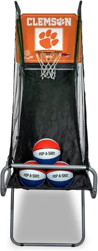 Miniatura 27 de Pop-A-Shot - Tailgate Game with NCAA Graphics l Arcade Basketball Inside, Out, and On The Go Infrared Sensor Scoring 3 Balls Foldable