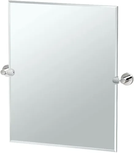 Miniatura 8 de GATCO 4639SM Glam - Espejo rectangular sin marco, 24 pulgadas, cromado