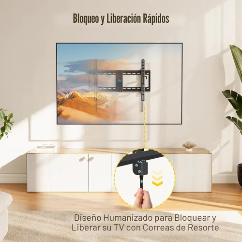 Miniatura 6 de Mounting Dream Soporte de Pared para TV de Inclinación Avanzada Certificado por UL para la Mayoría de TVs de 42-90 Pulgadas, Soporte de TV