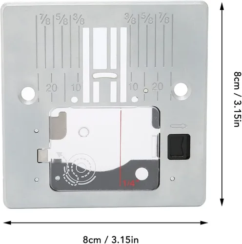 Miniatura 2 de Hztyyier Placa de aguja con cubierta de plástico para máquinas de coser resistentes, compatible con los modelos 3321, 44S, 4411, 4423, 5523, 5532