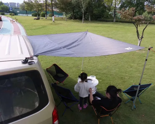 Miniatura 2 de Hikeman Huella de la tienda de campaña: lona impermeable para campamento, resistente para guardar el suelo, alfombrilla ultraligera para senderismo