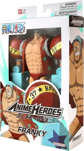 Miniatura 9 de BANDAI Figuras de una pieza Franky Figura de acción Figura articulada de 6.7 in con soporte de exhibición de accesorios Regalo de juguetes