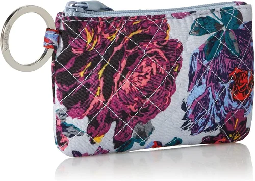 Miniatura 2 de Vera Bradley - Cartera de algodón, con cremallera y compartimiento para la identificación, para mujer