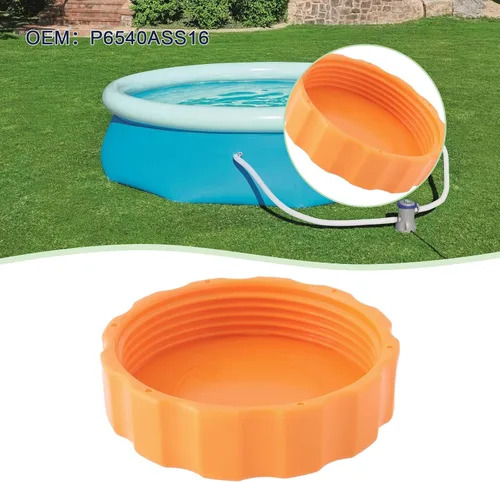 Miniatura 2 de 2 piezas de repuesto de tapa de válvula de drenaje P61971 P6540ASS16 compatible con Bestway compatible con sistemas de filtro de arena Flowclear