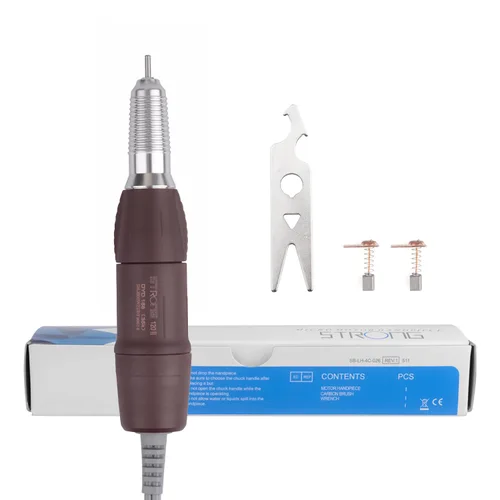 Miniatura 11 de Taladro eléctrico del arte del clavo 35000RPM Herramienta de manicura Accesorios del taladro del clavo (Plata)