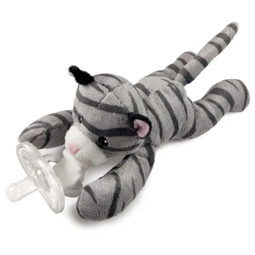 Miniatura 10 de Soporte desmontable para chupete de mono, chupete de silicona suave con juguete de animales de peluche, extraíble, lavable a máquina, sin BPA