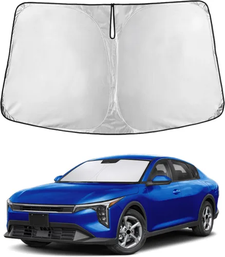 Miniatura 41 de Econour Parasol para parabrisas compatible con Honda Civic 2016-2021, protector de parasol plegable para ventana, bloquea los rayos UV y mantiene tu